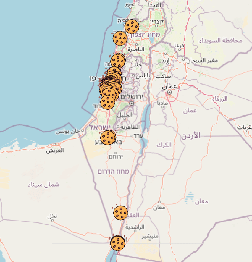 Cookies Map